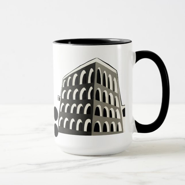 CANECA COLOSSEO QUADRATO (Direita)