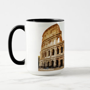 Caneca Colosseum Amphitheater Roma Itália