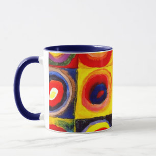 Caneca Colour Study de Wassily Kandinsky