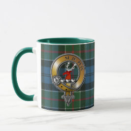 Caneca Colquhoun Tartan & Crachá