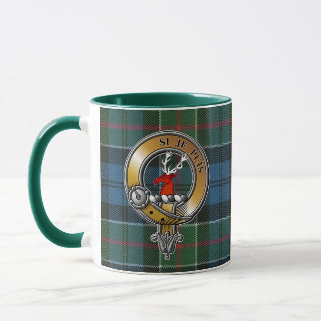 Caneca Colquhoun Tartan & Crachá (Esquerda)