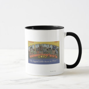 Caneca Columbiana, Ohio - Cenas com Letras Grandes