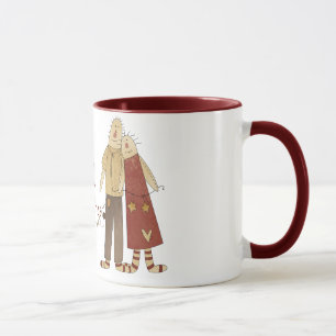 Caneca Coluna de Presente de Costura