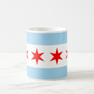 Caneca com a bandeira de Chicago - EUA