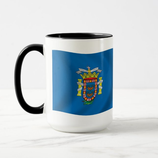 Caneca com a Bandeira de Melilla (Esquerda)