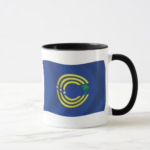 Caneca com a Bandeira de Tokelau