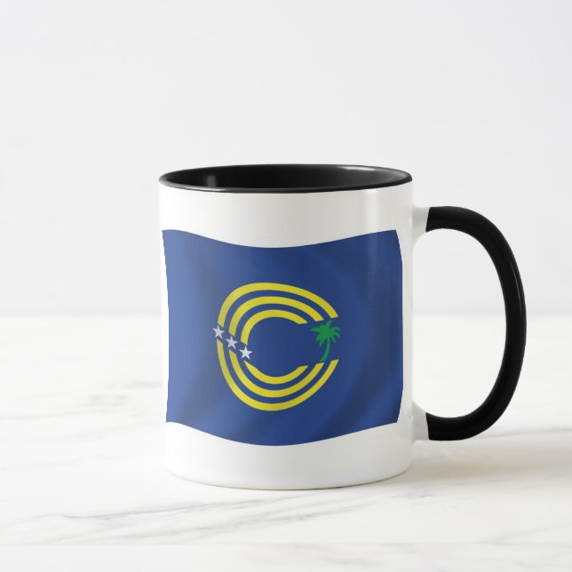 Caneca com a Bandeira de Tokelau (Direita)