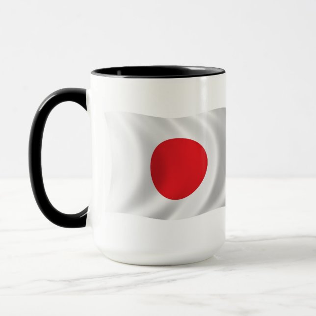 Caneca com a Bandeira do Japão (Esquerda)