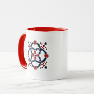 Caneca com Anéis Celtic Bloom