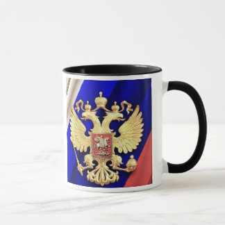 Caneca com Brasão de Armas Russo
