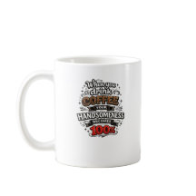 Caneca com Citação Divertida de Café