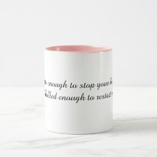 Caneca com citação engraçada de enfermeira
