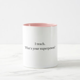 Caneca com citação engraçada de professor