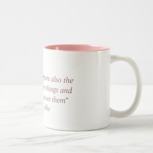 Caneca com citações de Paulo Coelho (Direita)