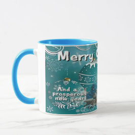 Caneca com cor dentro-Natal