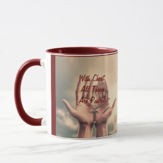 Caneca Com Cristo, Café Mug