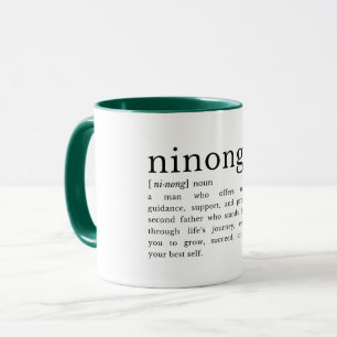 Caneca com Definição de Ninong Filipino, Caneca de