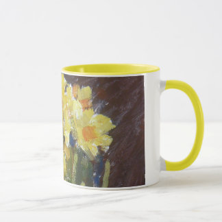 caneca com detalhe de 'Daffodils'