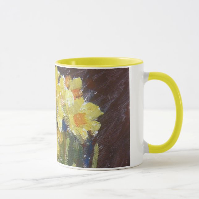 caneca com detalhe de 'Daffodils' (Direita)