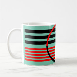 Caneca com estilo do art deco