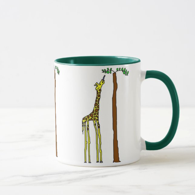 Caneca com fome do girafa (Direita)