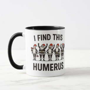Caneca com frase engraçada do Papai Noel