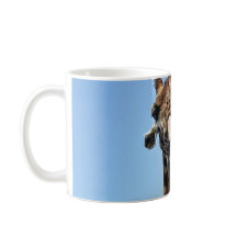Caneca com girafa engraçado