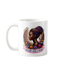 Caneca com Logotipo Black Girls Read | Xícara de C