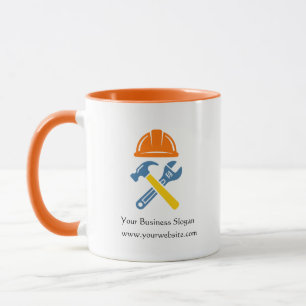 Caneca com Logotipo da Empresa de Construção