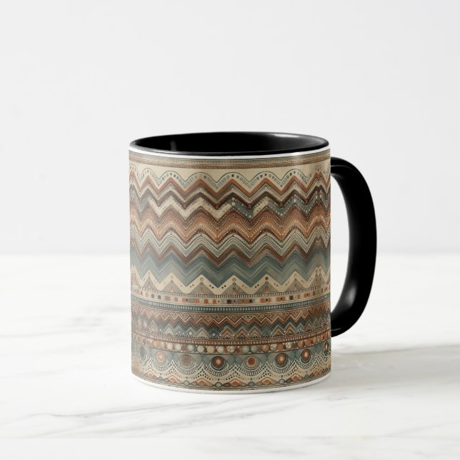 Caneca Com os Pés na Terra (Frente Esquerda)
