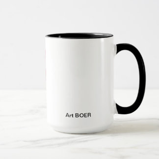 Caneca com pintura/detalhe "Entre Nós"