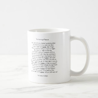 Caneca com poema