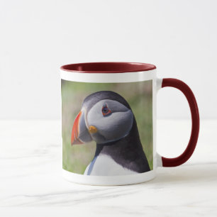 Caneca com Retrato de Papagaio-do-mar