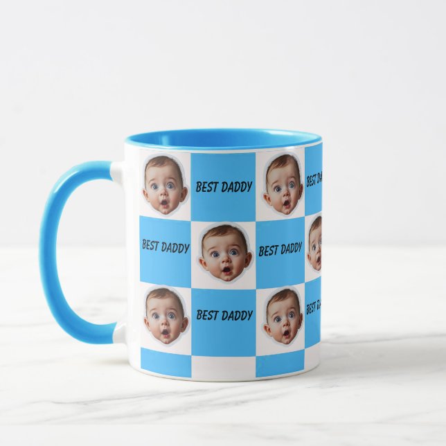 Caneca com Rosto de Bebê Personalizada – Personali (Esquerda)