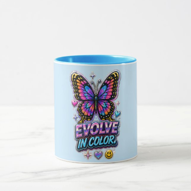 Caneca com Salpico de Cores Vibrantes (Centro)