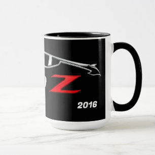 Caneca com Silhueta do Carro 370Z