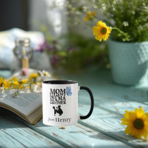Caneca com Tipografia Personalizada de Mãe