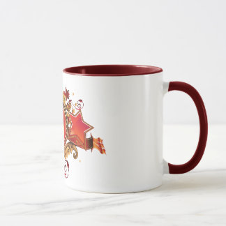 Caneca com um emblema. Ucrânia