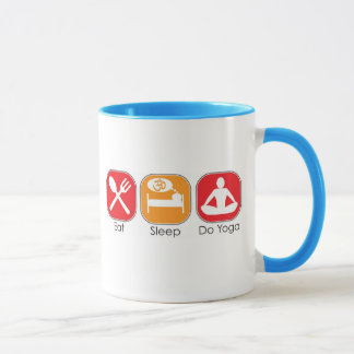 Caneca Coma a ioga do sono