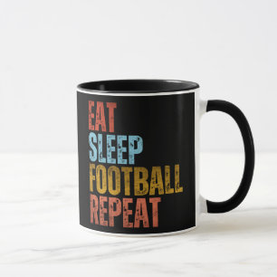 CANECA COMA A REPETIÇÃO DE FUTEBOL DE SONO