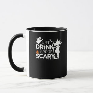Caneca Coma Bebida E Seja Engraçado