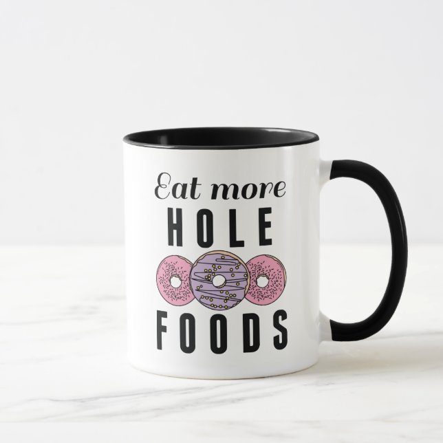 Caneca Coma Mais Comidas Buracos (Direita)