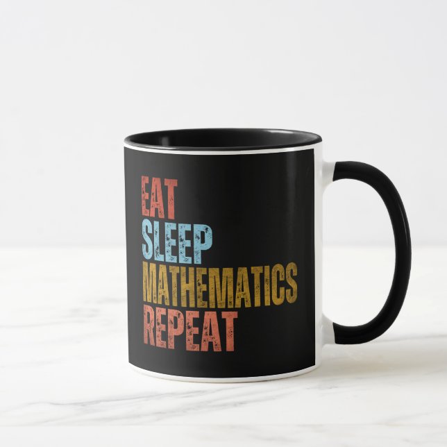 CANECA COMA MATEMÁTICA DURMA REPITA (Direita)