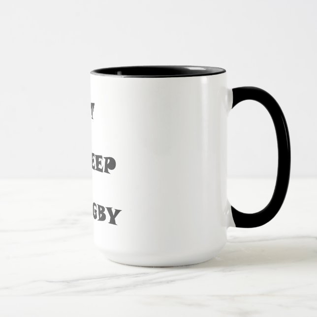 Caneca Coma o rugby do sono (Direita)