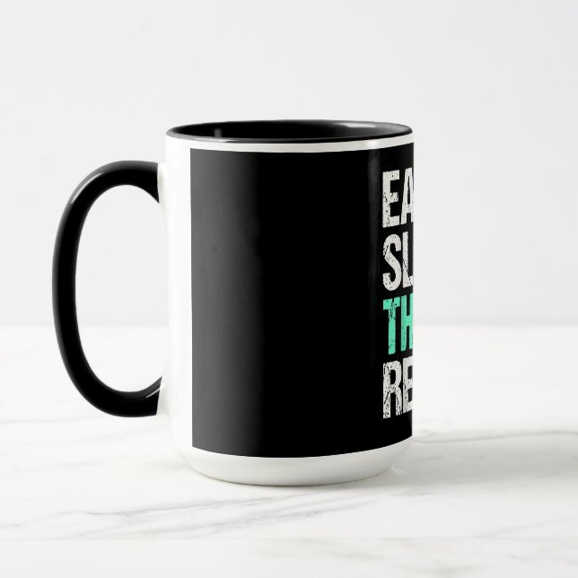 Caneca Coma O Sono Após Repetir O Presente De Atriz De At (Esquerda)