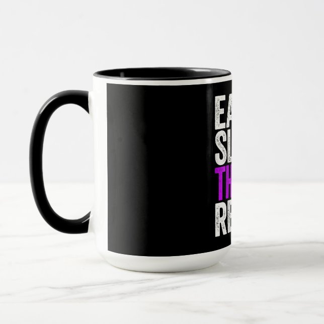 Caneca Coma O Sono Após Repetir O Presente De Atriz Do At (Esquerda)