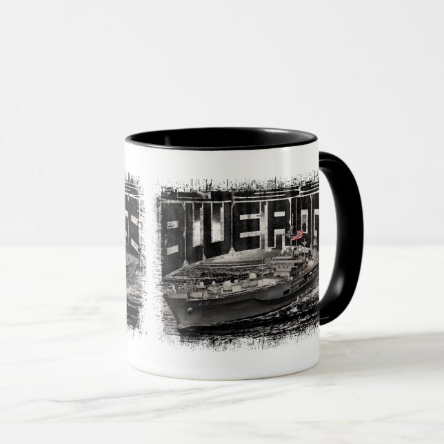 Caneca Comando - nave Blue Ridge Combo Mug (Frente Esquerda)