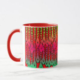 Caneca Combinação Colorida Vibrante - Tamanho Perfeito, D