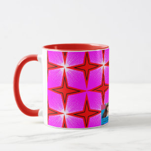 Caneca Combinação Colorida Vibrante - Tamanho Perfeito, D
