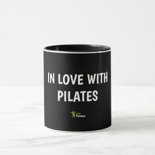 Caneca Combinação de 11 oz preto Apaixonado por Pilate